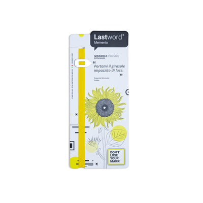 Flower bookmark élastique - Tournesol