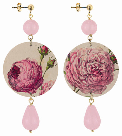 Pendientes Rosa - Lebole Maison para Aboca Museum
