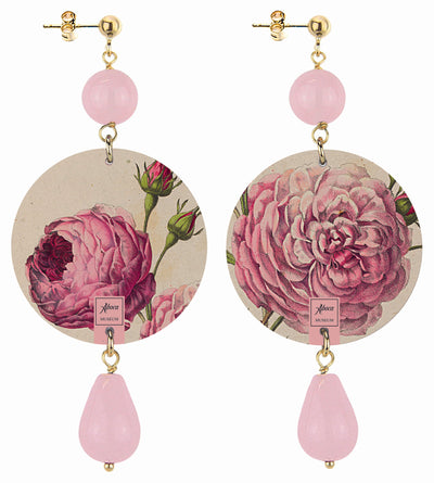 Pendientes Rosa - Lebole Maison para Aboca Museum
