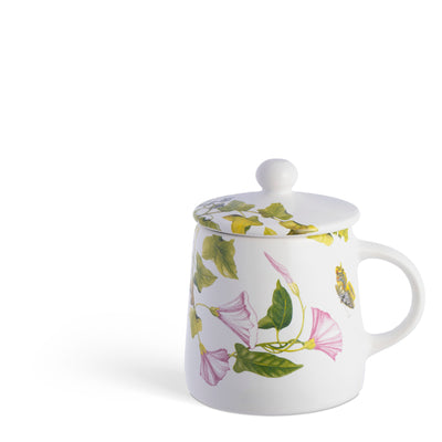 Tazza con coperchio pomo decoro Pucci