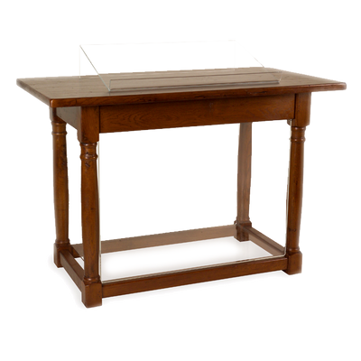 Traditional Tuscan oak table
