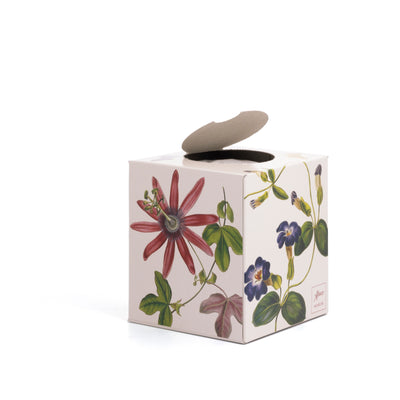 Flower tissue box