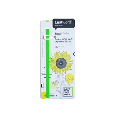 Bookmark elastico Girasole - Verde