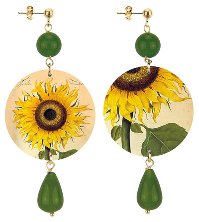 Lebole Maison per Aboca Museum - Orecchini Girasole