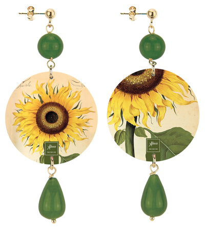 Lebole Maison per Aboca Museum - Orecchini Girasole