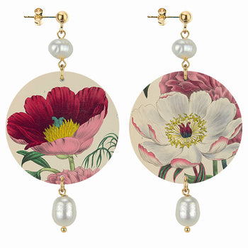 Lebole Maison per Aboca Museum - Orecchini Peonia