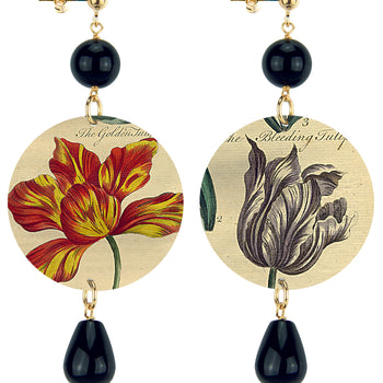 Lebole Maison per Aboca Museum - Orecchini Tulipano