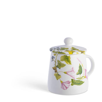 Tazza con coperchio pomo decoro Pucci