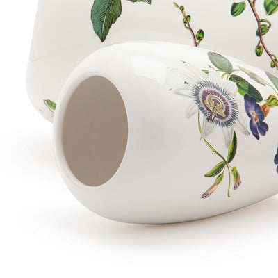 Vaso grande in ceramica decoro Passiflora