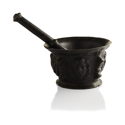 Piccolo mortaio del XVIII secolo