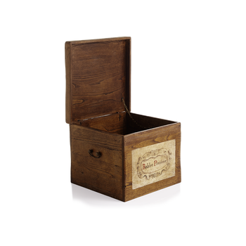 Cofre "Robbe preziose" en castaño