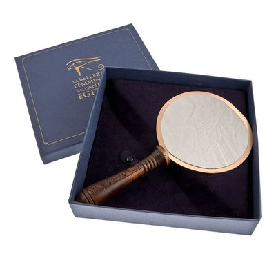 Specchio egizio in argento