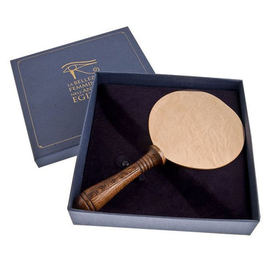 Specchio egizio in bronzo