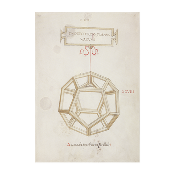 Impresión Dodecaedro - La Botánica de Leonardo